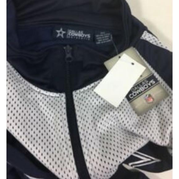 Dallas Cowboys Men’s Big & Tall Track Jacket - Picture 3 of 4